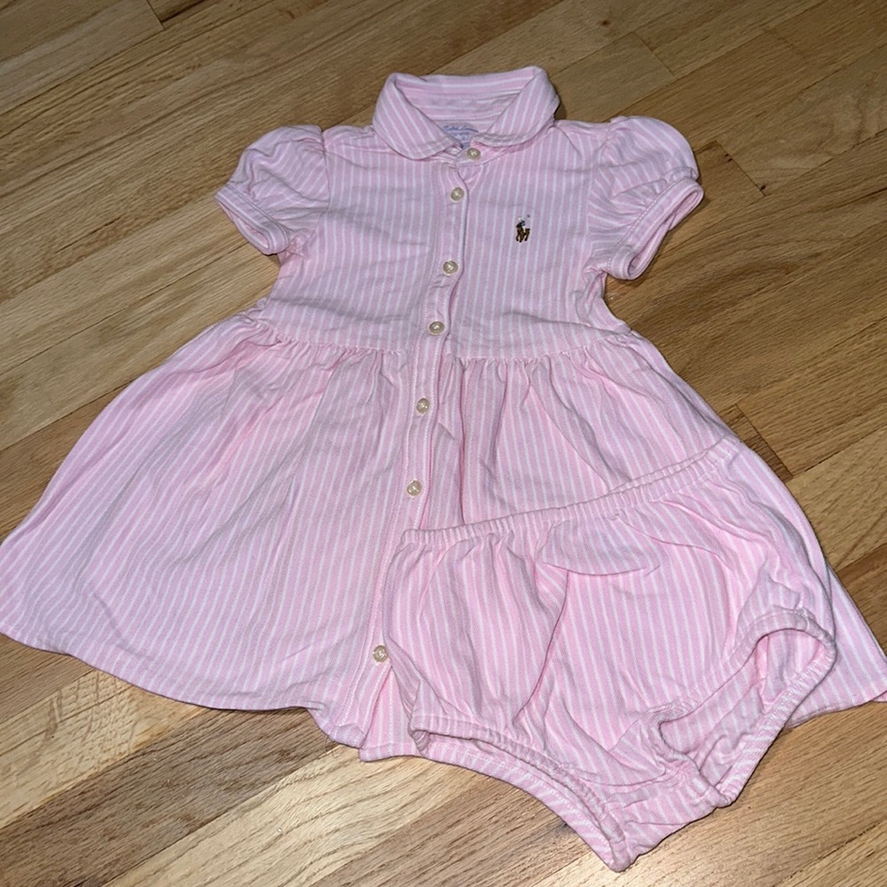RALPH LAUREN dress girl 18M